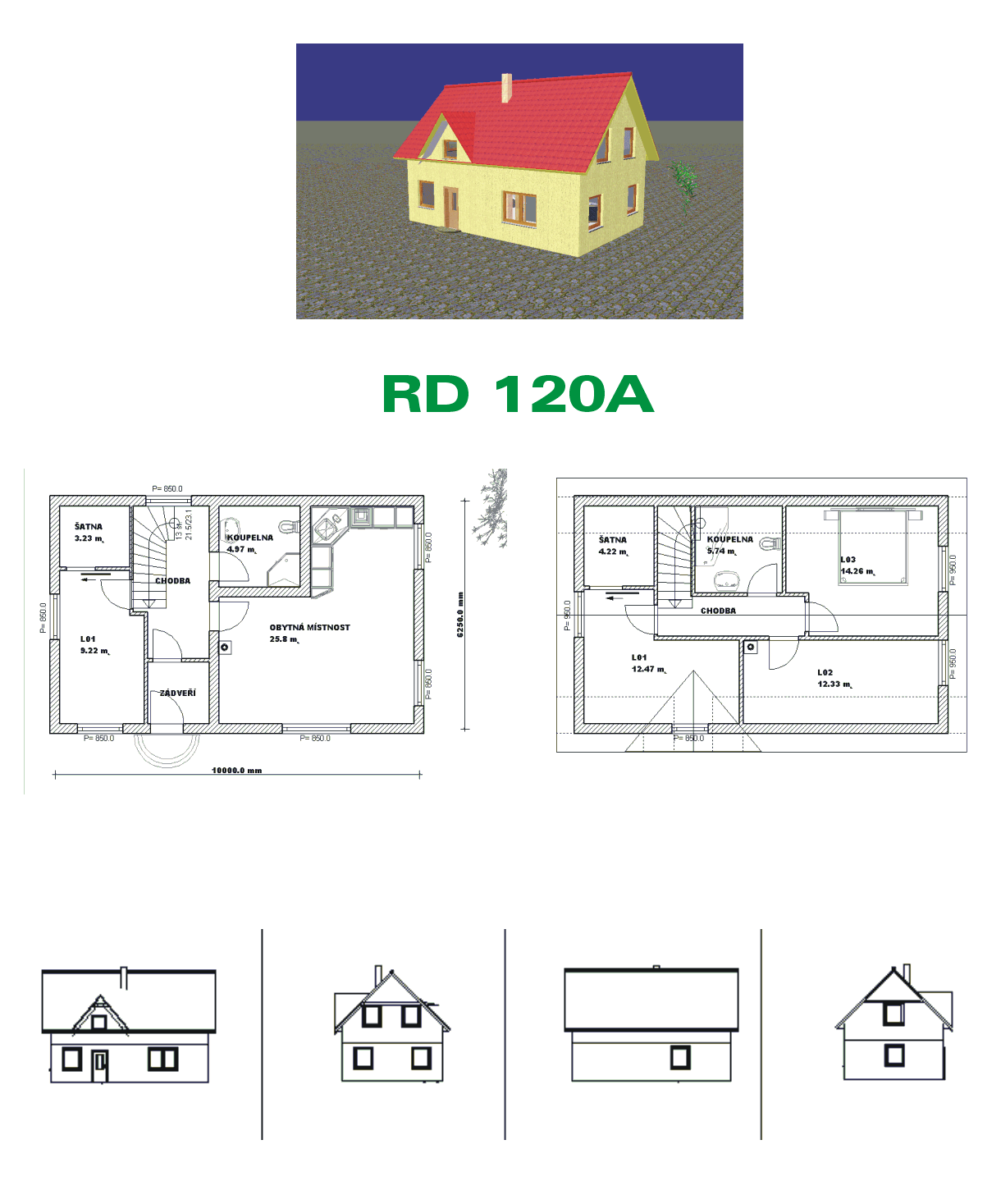 Rodinný dům RD 120 A